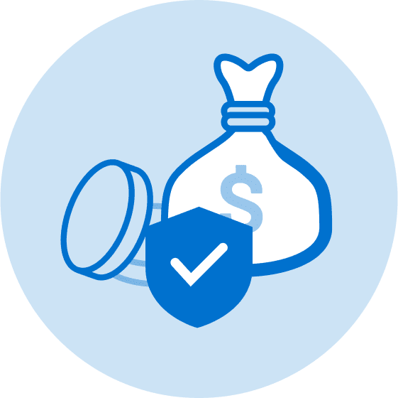 Up to $1M of Coverage Icon